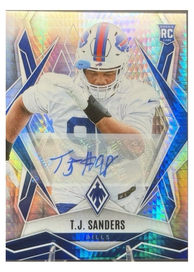 2025 Panini Phoenix Base Set T.J. Sanders #181 card