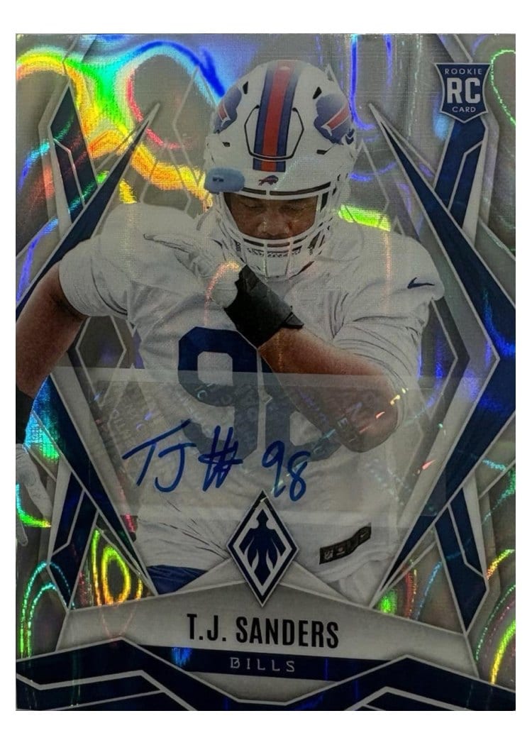 2025 Panini Phoenix Base Set T.J. Sanders #181 card