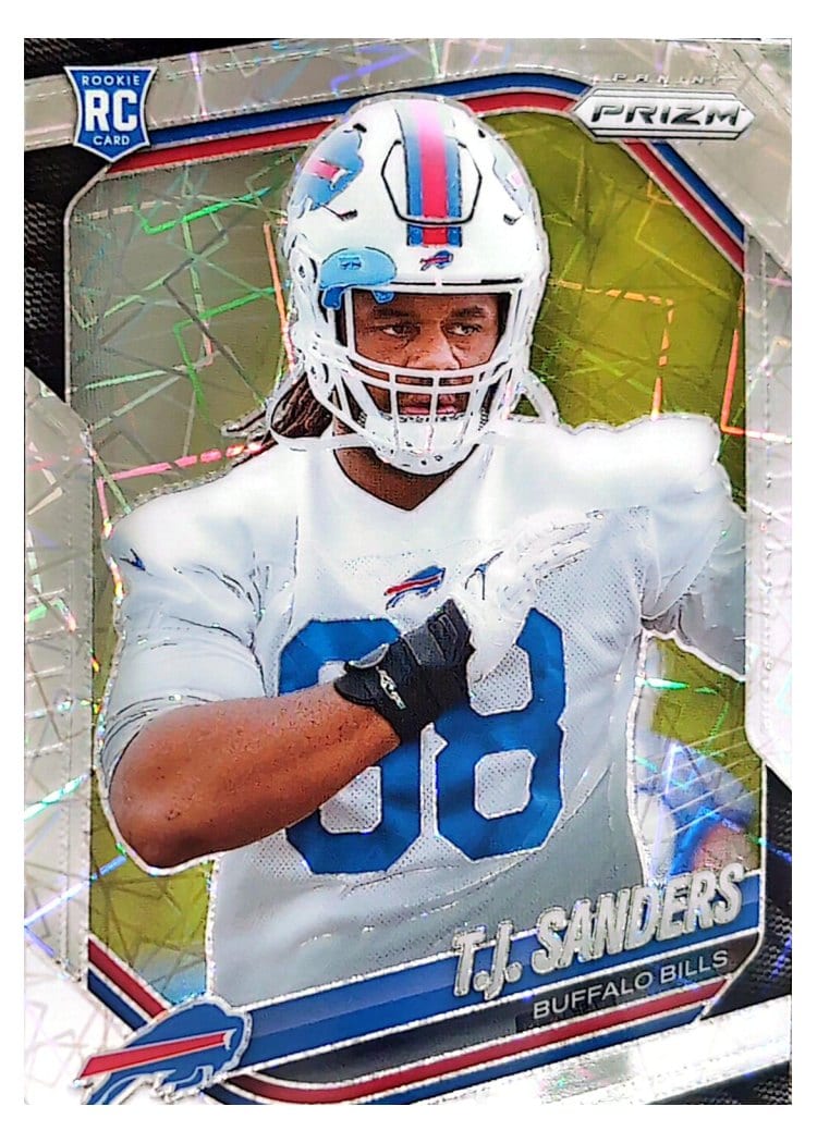 2025 Panini Prizm Base Set T.J. Sanders #338 card