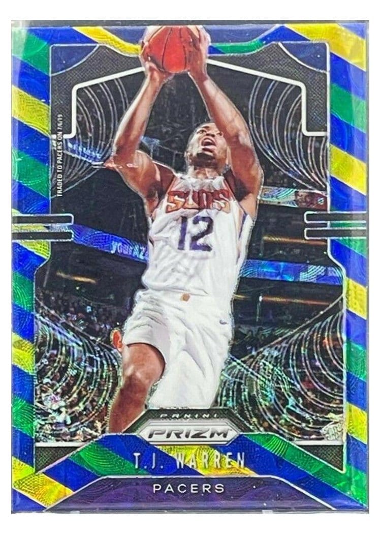 2019-20 Panini Prizm Base Set T.J. Warren #228 card