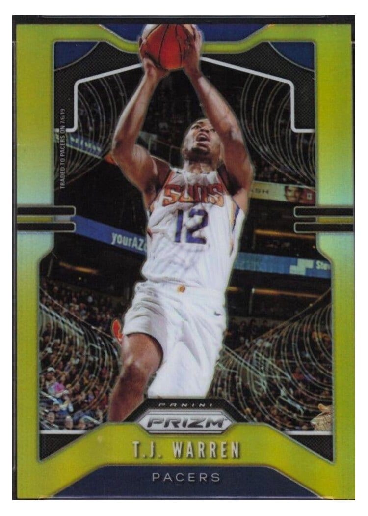 2019-20 Panini Prizm Base Set T.J. Warren #228 card