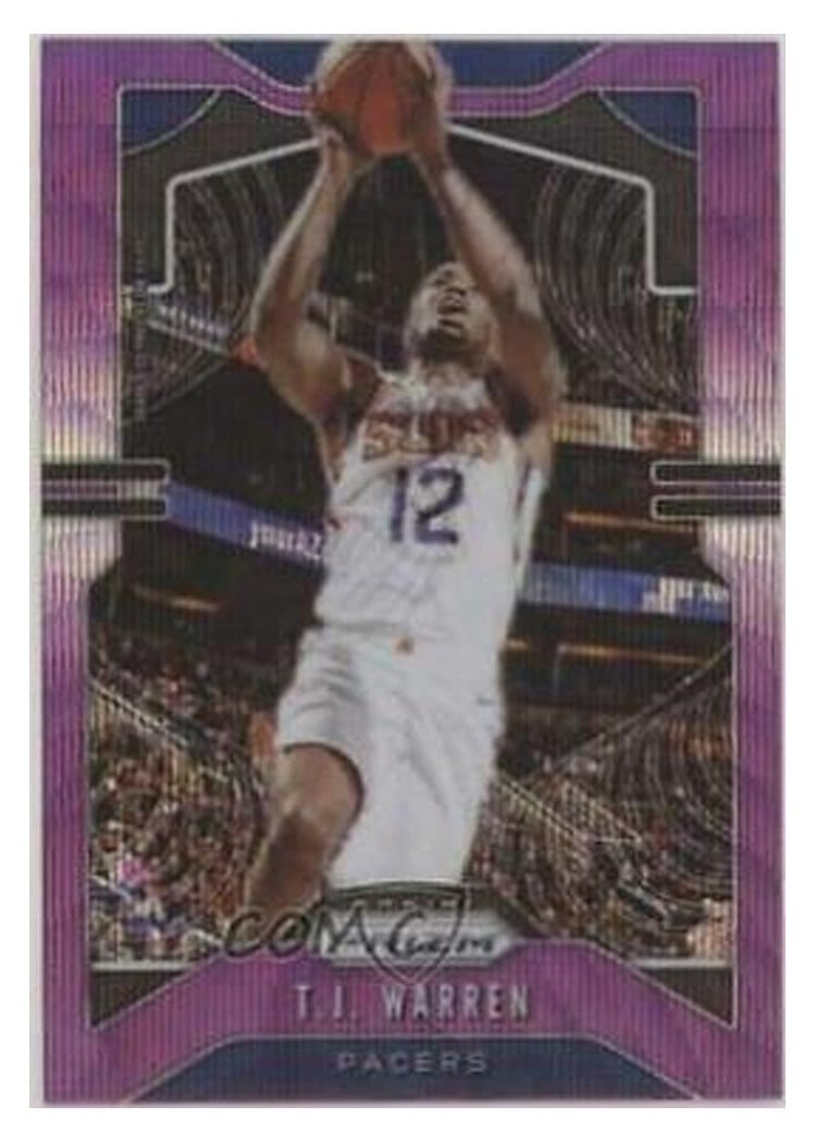 2019-20 Panini Prizm Base Set T.J. Warren #228 card