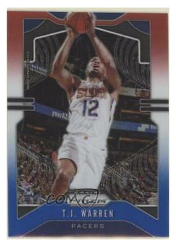 2019-20 Panini Prizm Base Set T.J. Warren #228 card