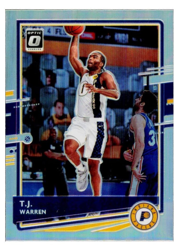 2020-21 Donruss Optic Base Set T.J. Warren #24 card