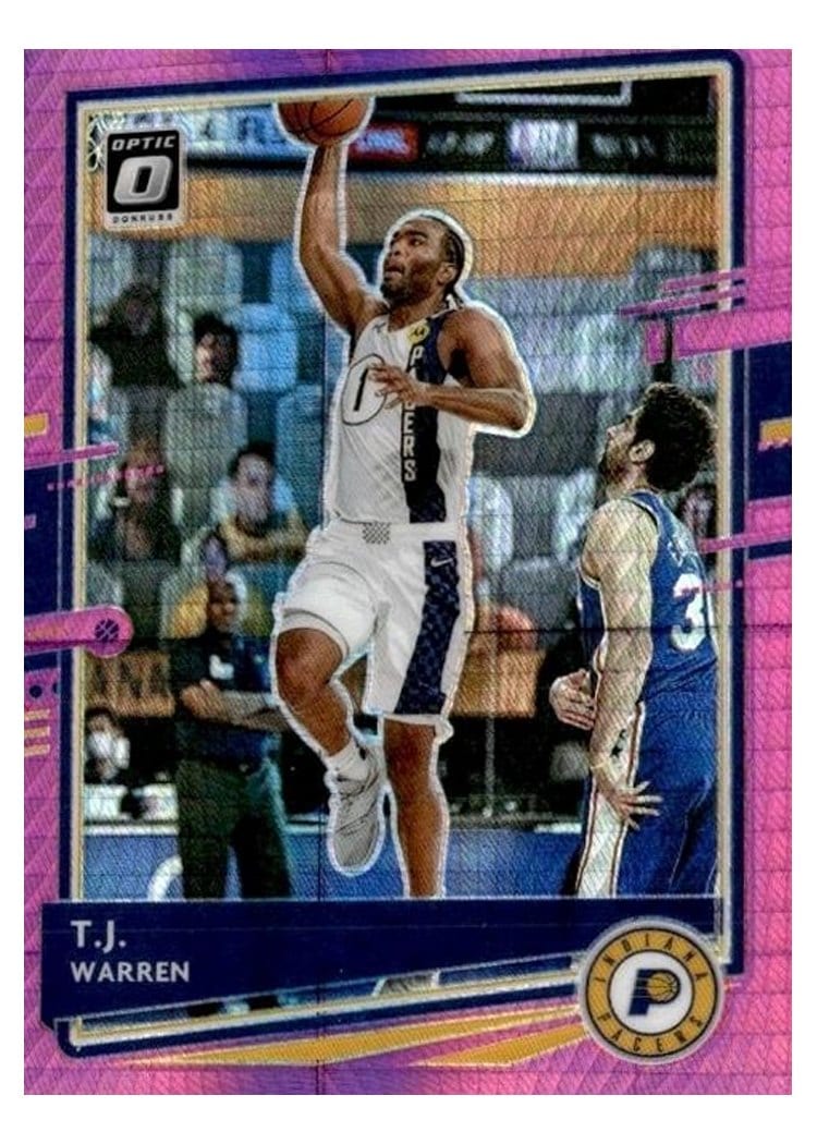 2020-21 Donruss Optic Base Set T.J. Warren #24 card