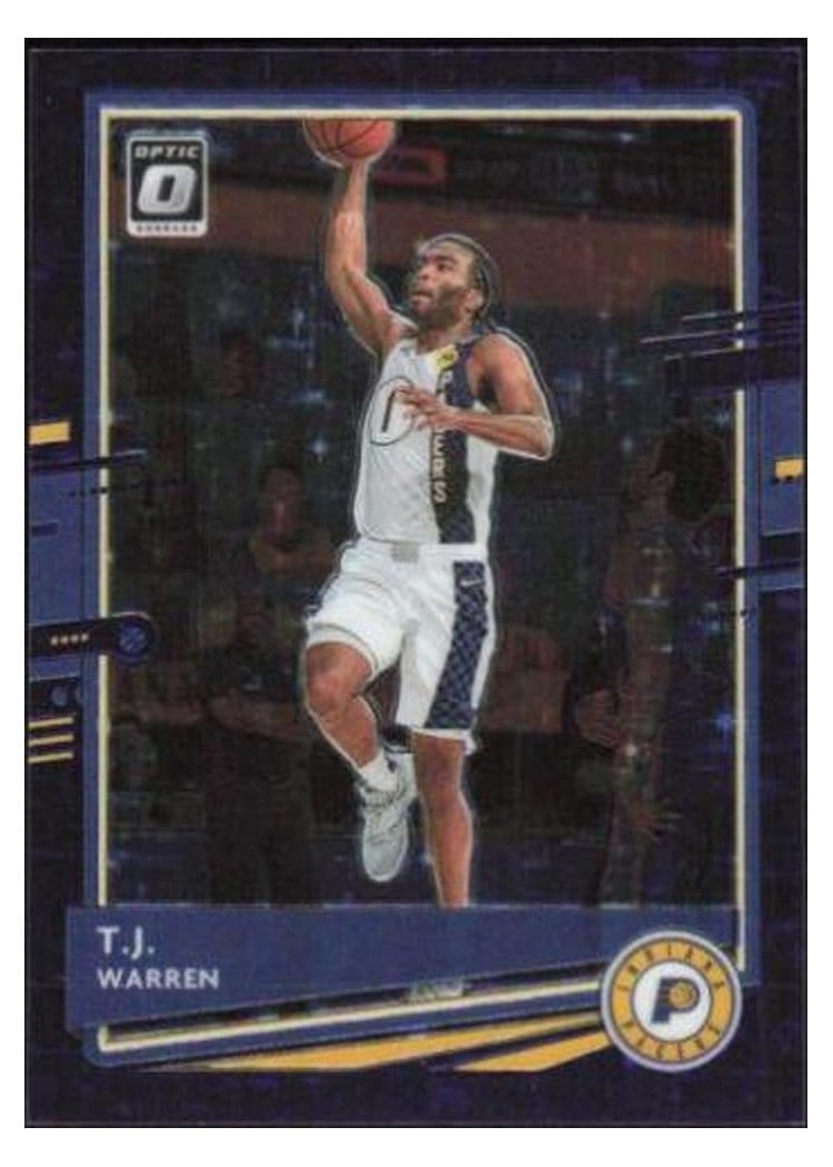 2020-21 Donruss Optic Base Set T.J. Warren #24 card