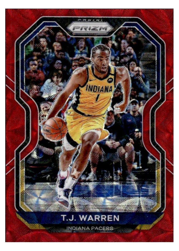 2020-21 Panini Prizm Base Set T.J. Warren #82 card