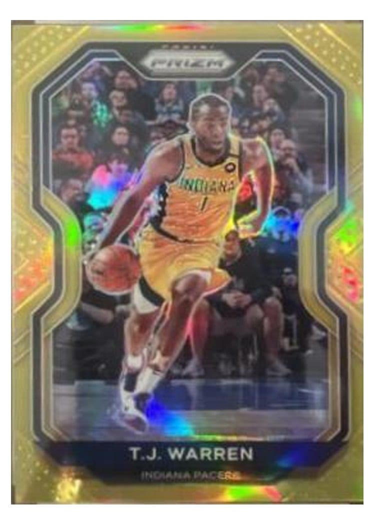 2020-21 Panini Prizm Base Set T.J. Warren #82 card