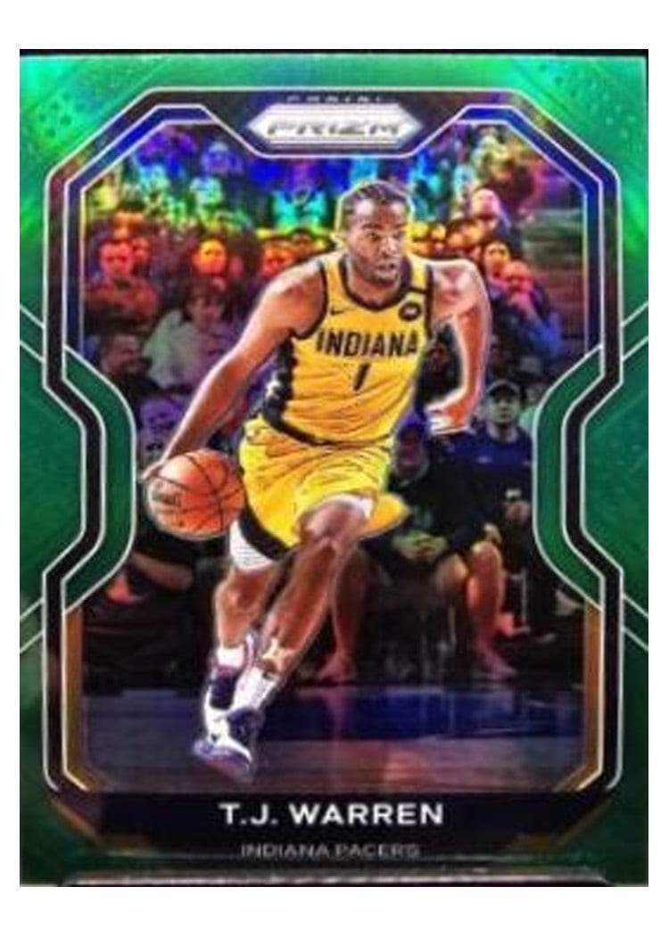 2020-21 Panini Prizm Base Set T.J. Warren #82 card