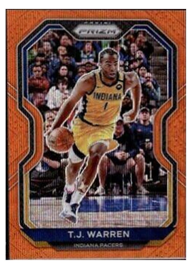2020-21 Panini Prizm Base Set T.J. Warren #82 card