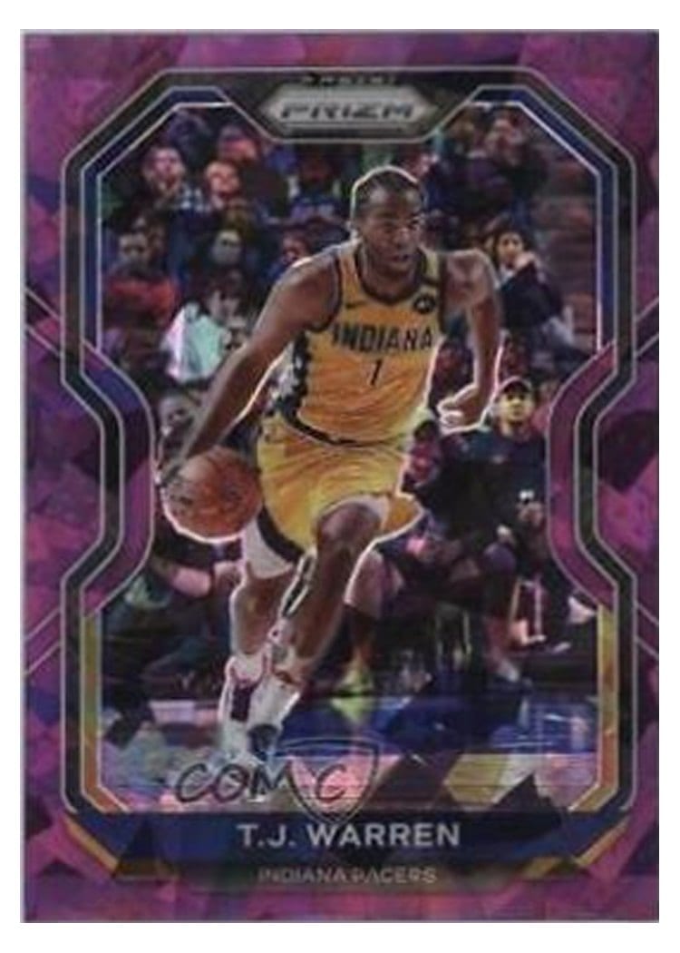 2020-21 Panini Prizm Base Set T.J. Warren #82 card