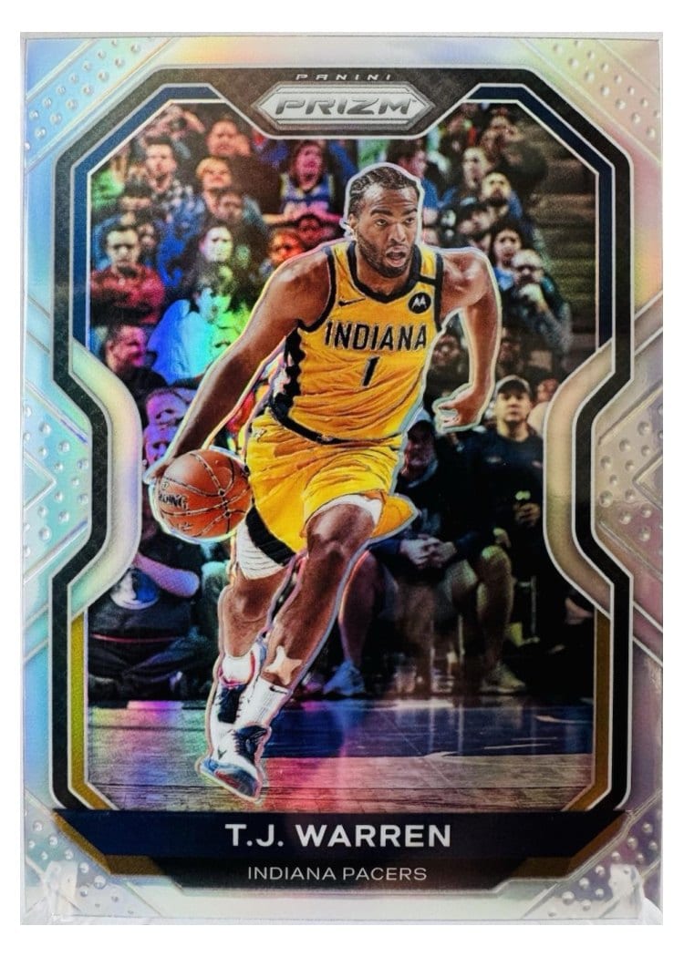 2020-21 Panini Prizm Base Set T.J. Warren #82 card