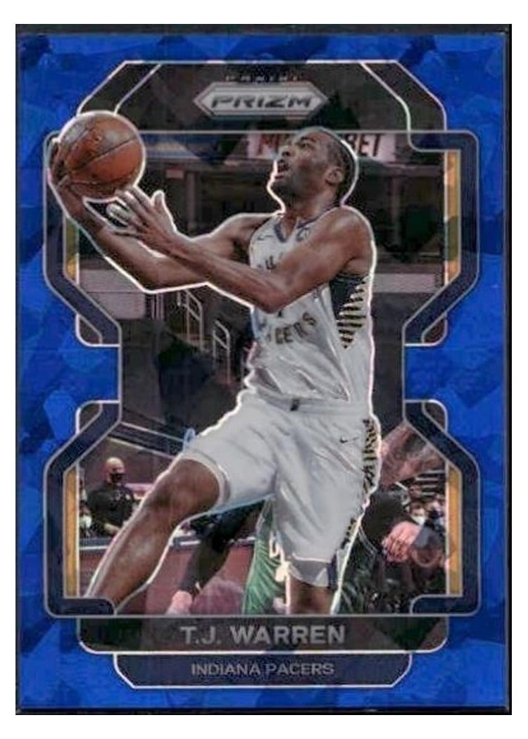 2021-22 Panini Prizm Base Set T.J. Warren #90 card