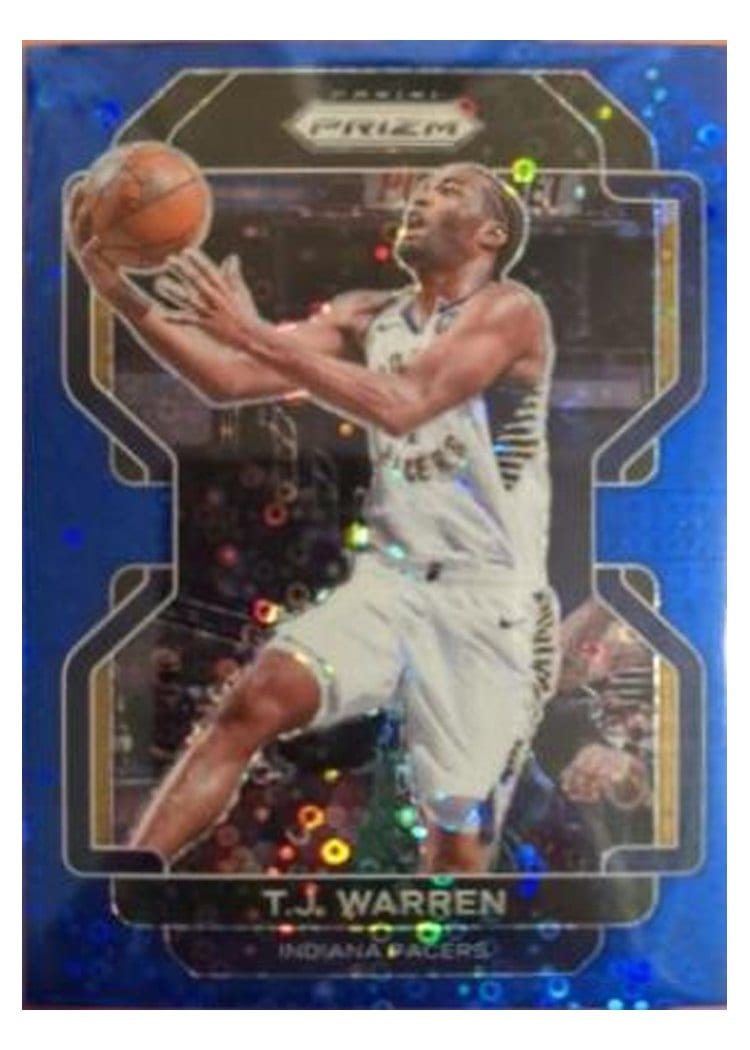 2021-22 Panini Prizm Base Set T.J. Warren #90 card