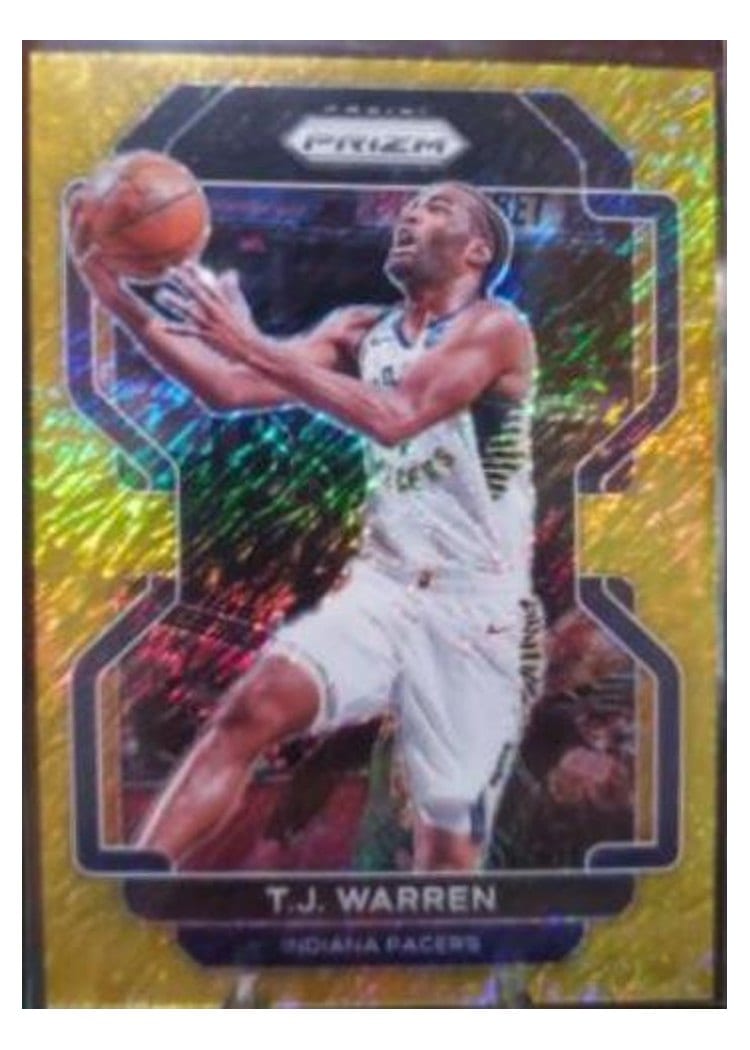 2021-22 Panini Prizm Base Set T.J. Warren #90 card