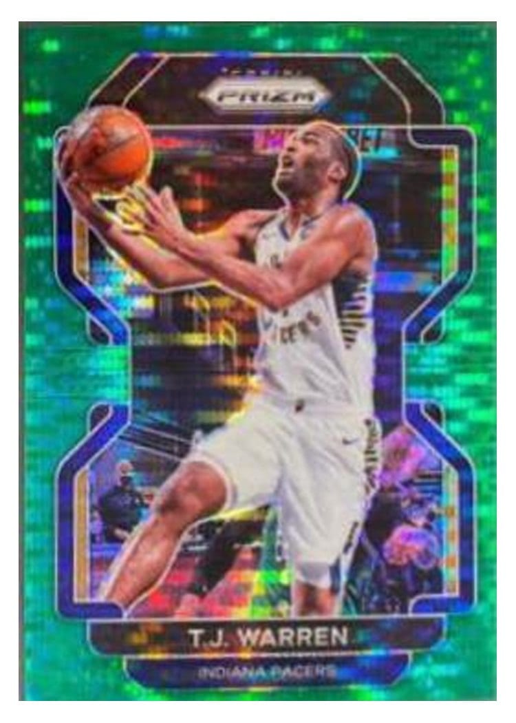 2021-22 Panini Prizm Base Set T.J. Warren #90 card