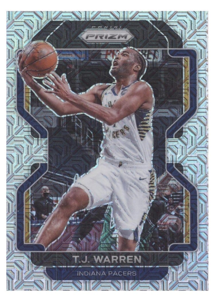 2021-22 Panini Prizm Base Set T.J. Warren #90 card