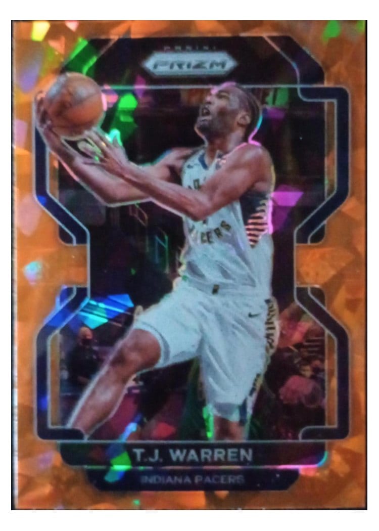 2021-22 Panini Prizm Base Set T.J. Warren #90 card