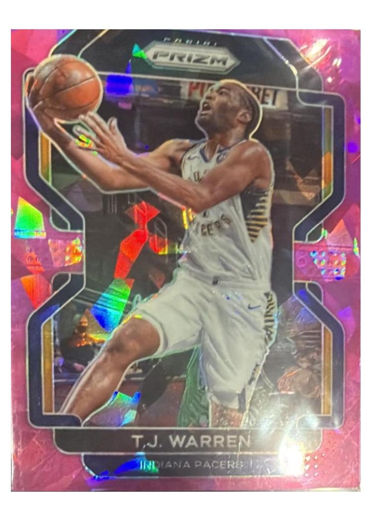 2021-22 Panini Prizm Base Set T.J. Warren #90 card