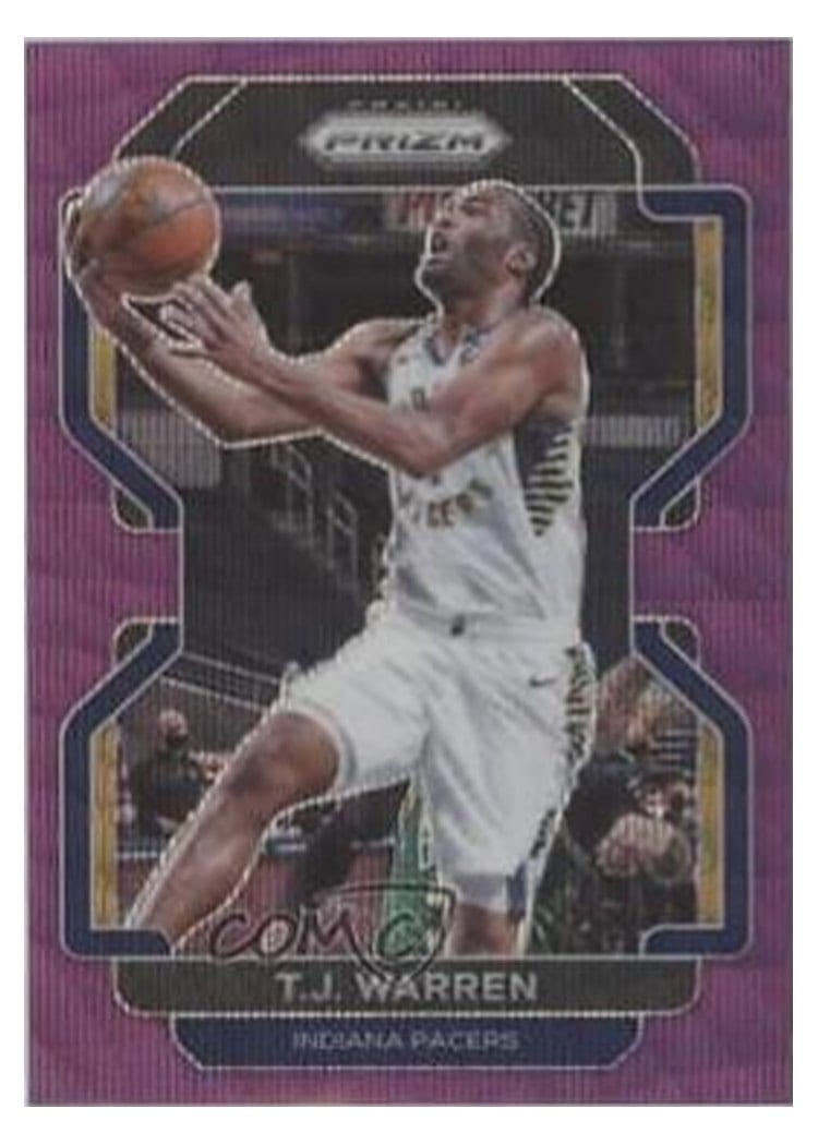 2021-22 Panini Prizm Base Set T.J. Warren #90 card