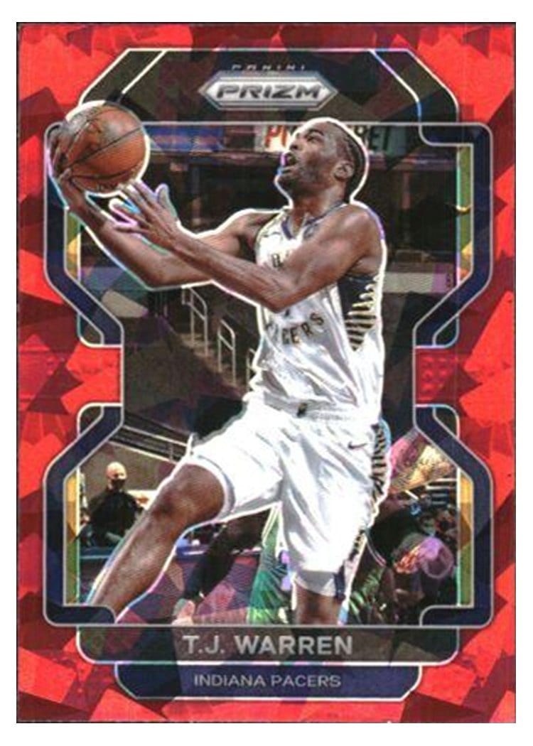 2021-22 Panini Prizm Base Set T.J. Warren #90 card