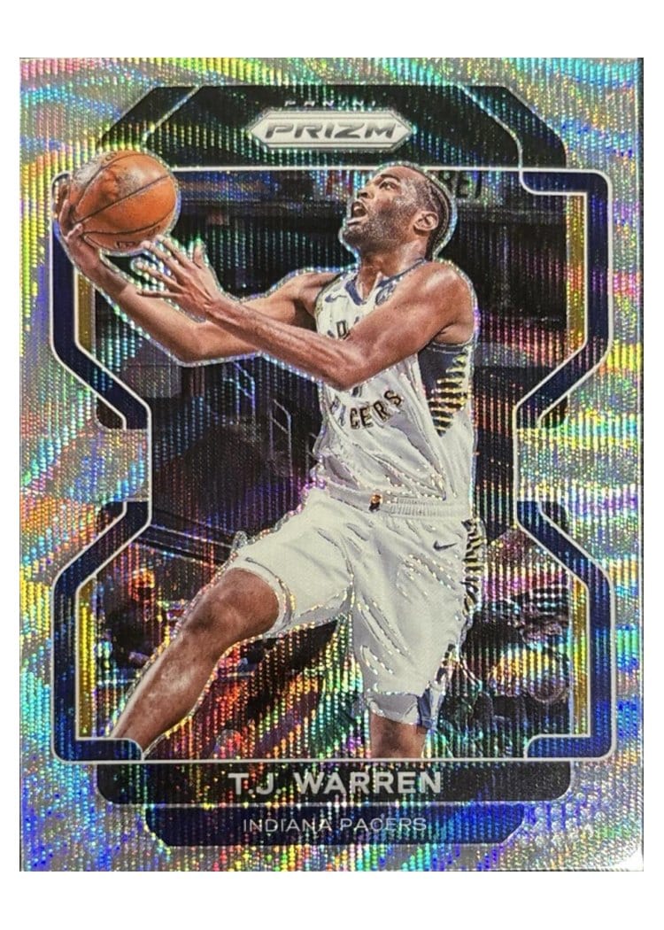 2021-22 Panini Prizm Base Set T.J. Warren #90 card