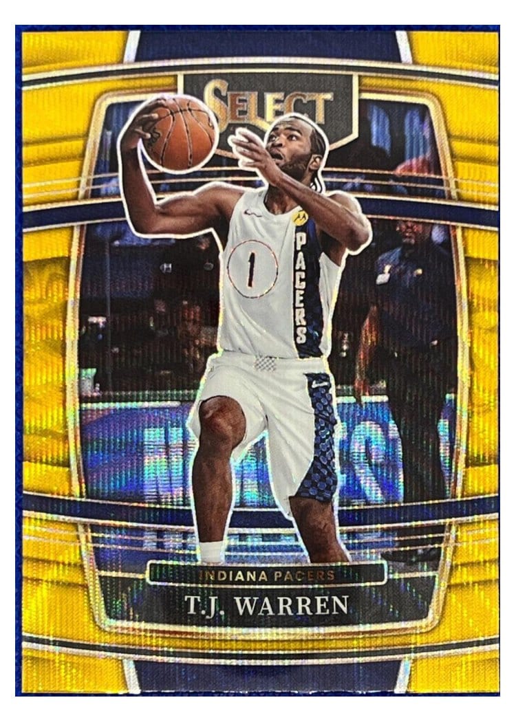 2021-22 Panini Select Base Set T.J. Warren #6 card