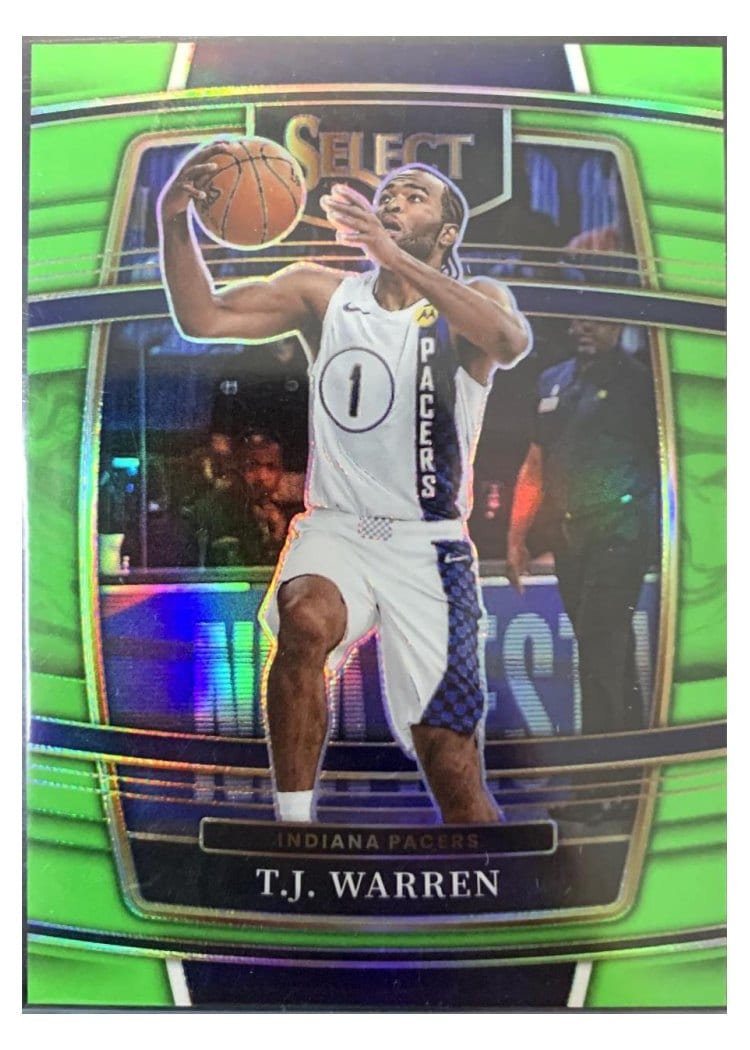 2021-22 Panini Select Base Set T.J. Warren #6 card