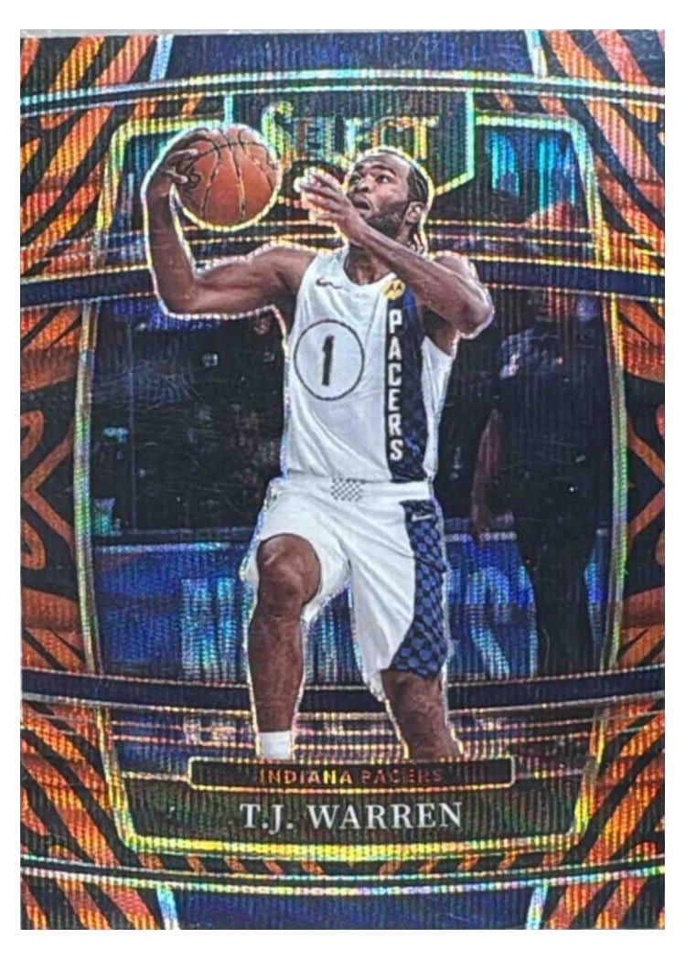 2021-22 Panini Select Base Set T.J. Warren #6 card