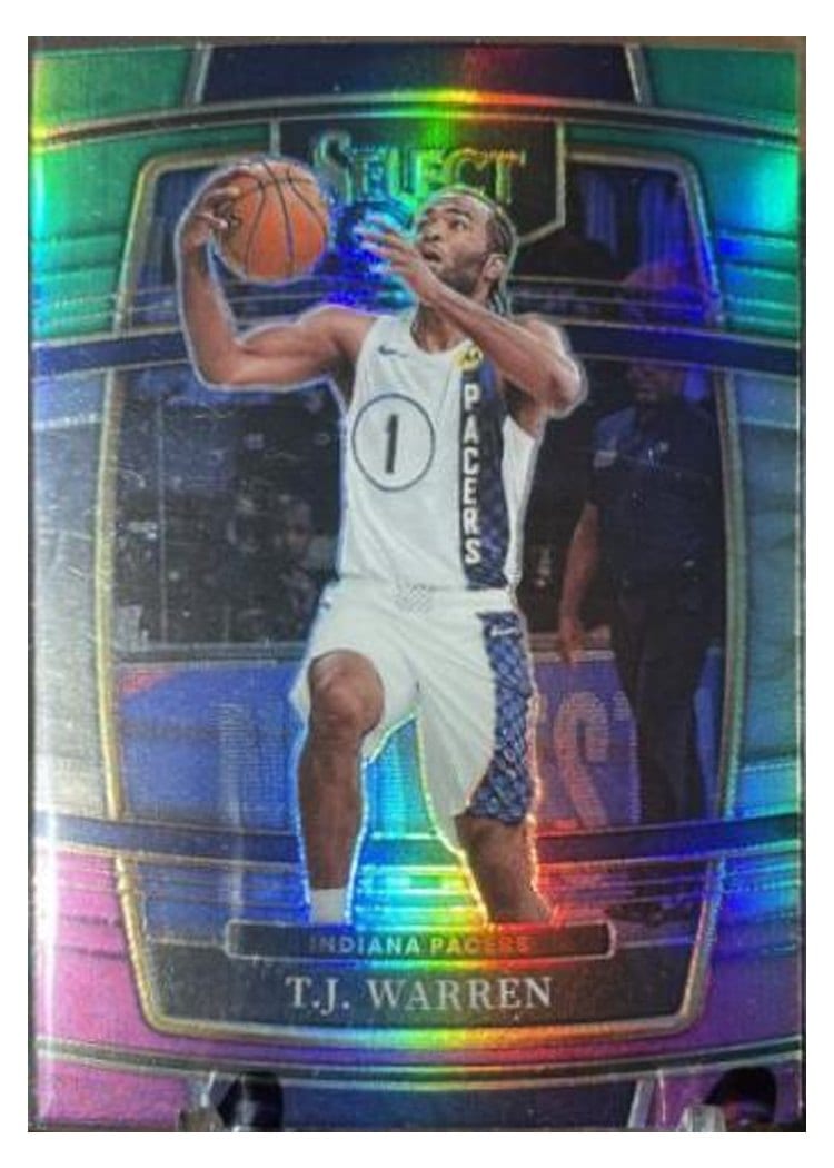 2021-22 Panini Select Base Set T.J. Warren #6 card