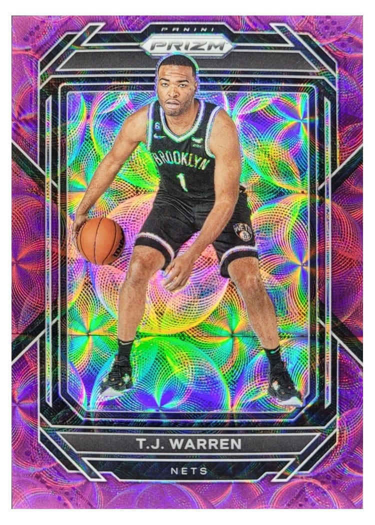 2022-23 Panini Prizm Base Set T.J. Warren #220 card