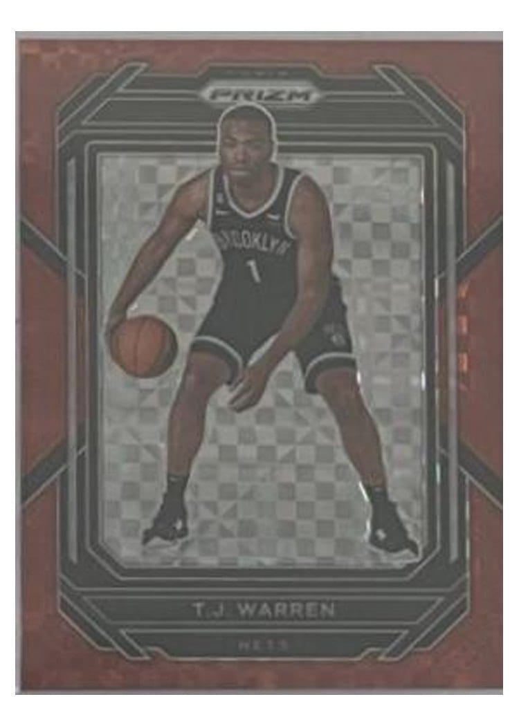 2022-23 Panini Prizm Base Set T.J. Warren #220 card