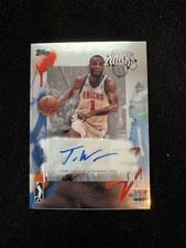 2024-25 Topps G-League Chrome Autographs T.J. Warren #AU-TW card