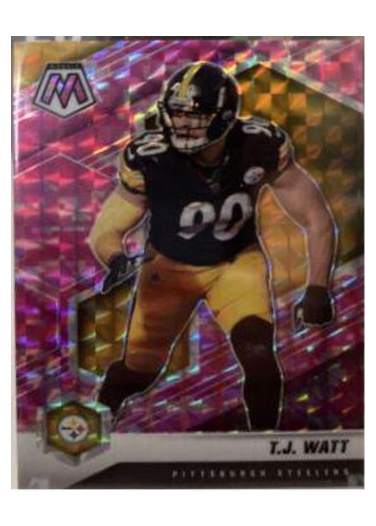 2021 Panini Mosaic Base Set T.J. Watt #172 card