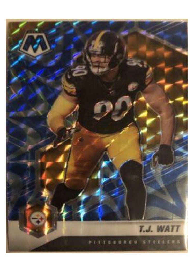 2021 Panini Mosaic Base Set T.J. Watt #172 card