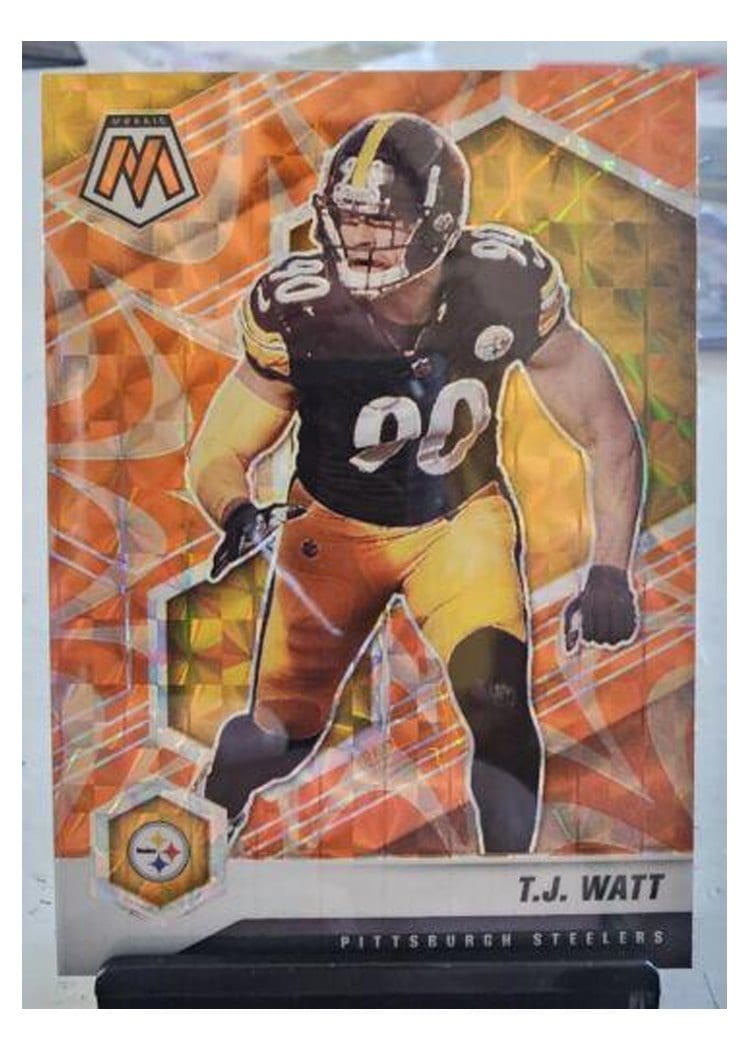 2021 Panini Mosaic Base Set T.J. Watt #172 card