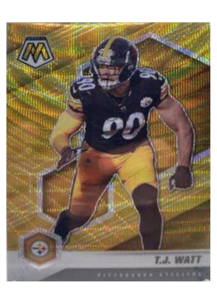 2021 Panini Mosaic Base Set T.J. Watt #172 card