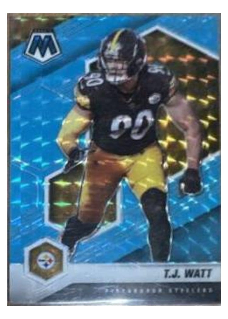 2021 Panini Mosaic Base Set T.J. Watt #172 card