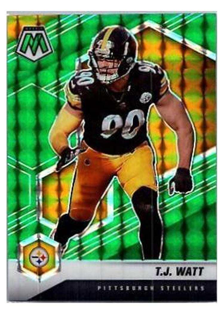 2021 Panini Mosaic Base Set T.J. Watt #172 card
