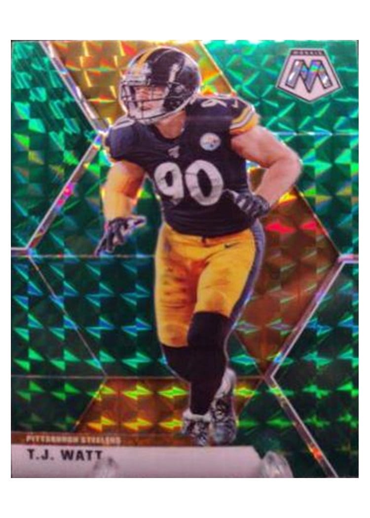 2021 Panini Mosaic Base Set T.J. Watt #172 card