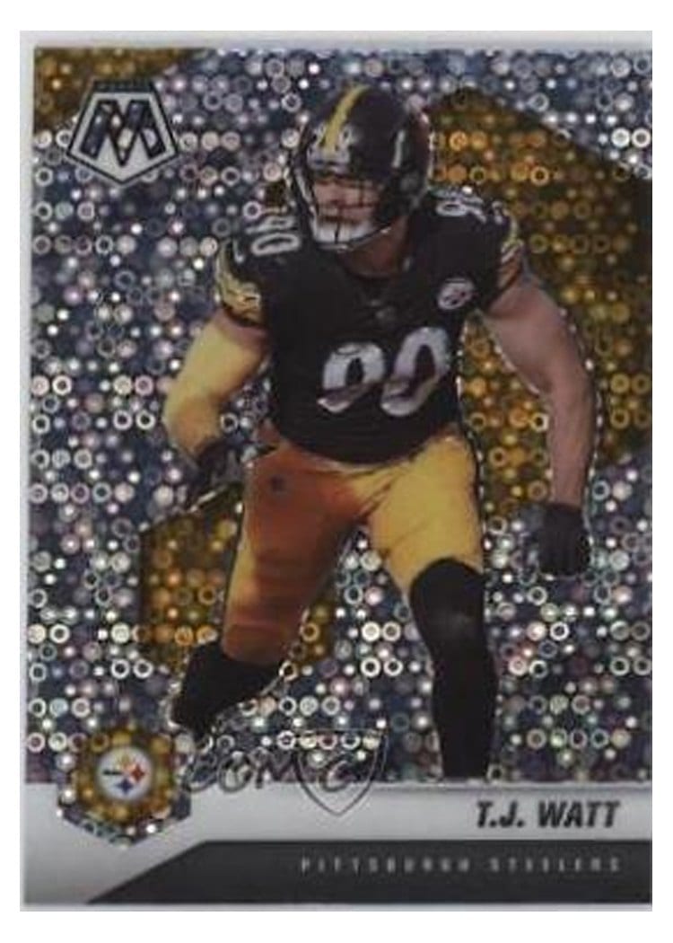 2021 Panini Mosaic Base Set T.J. Watt #172 card