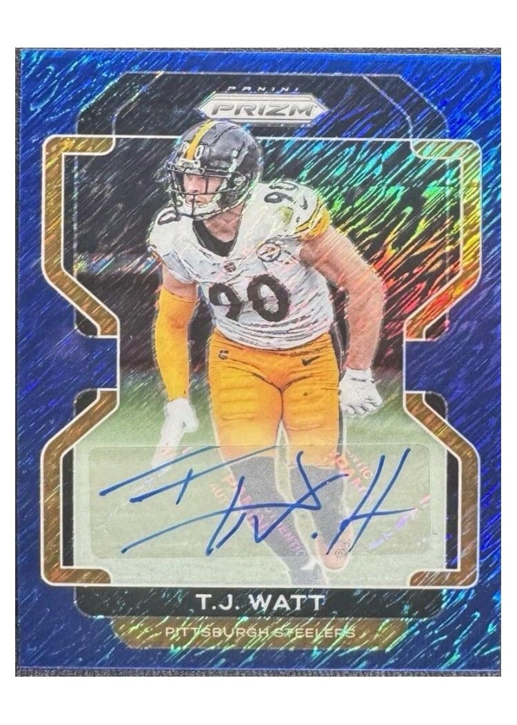 2021 Panini Prizm Base Set T.J. Watt #255 card