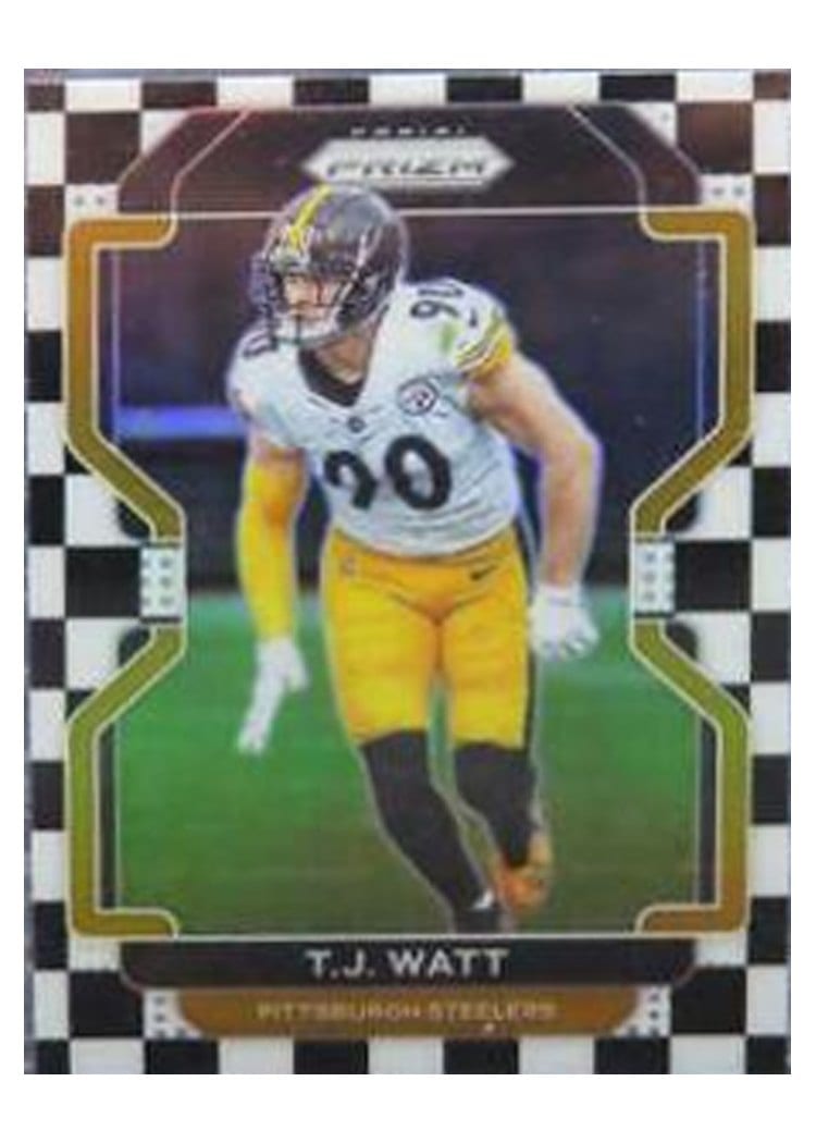 2021 Panini Prizm Base Set T.J. Watt #255 card