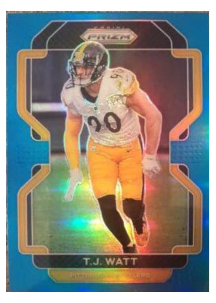 2021 Panini Prizm Base Set T.J. Watt #255 card