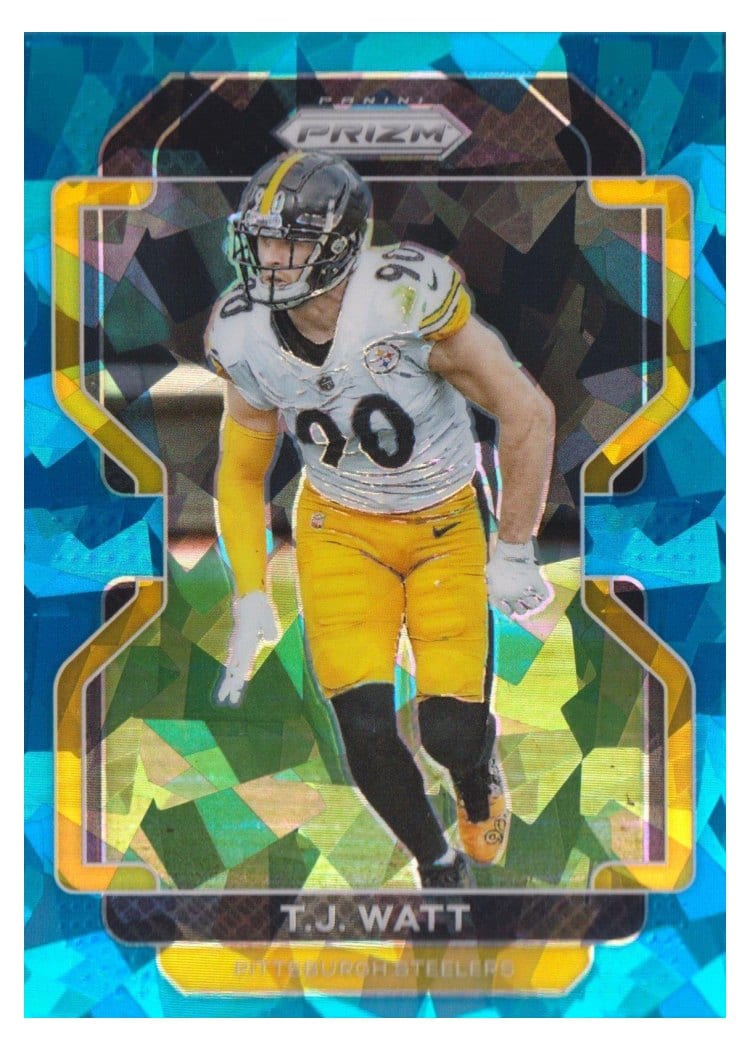 2021 Panini Prizm Base Set T.J. Watt #255 card