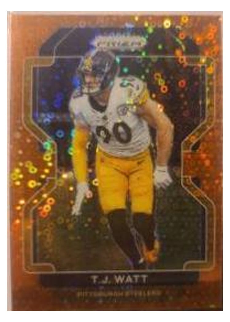 2021 Panini Prizm Base Set T.J. Watt #255 card