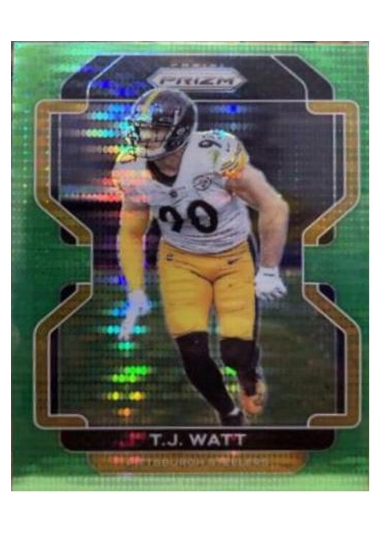 2021 Panini Prizm Base Set T.J. Watt #255 card