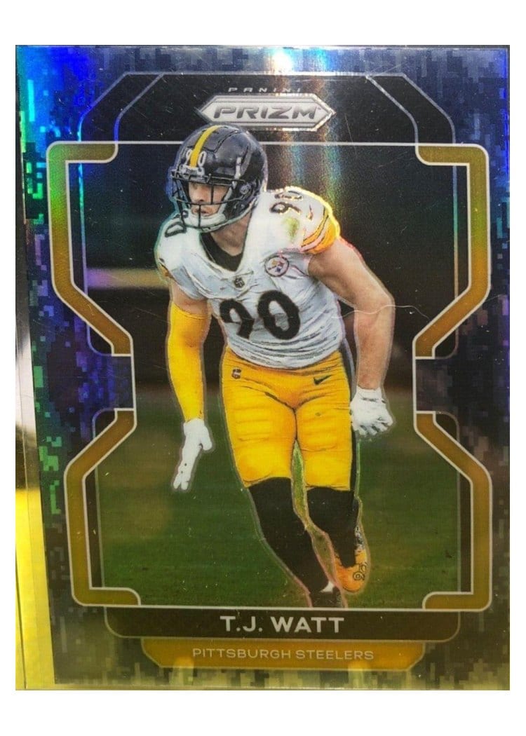 2021 Panini Prizm Base Set T.J. Watt #255 card