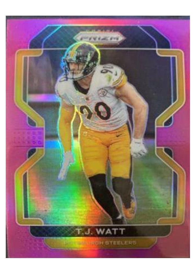 2021 Panini Prizm Base Set T.J. Watt #255 card