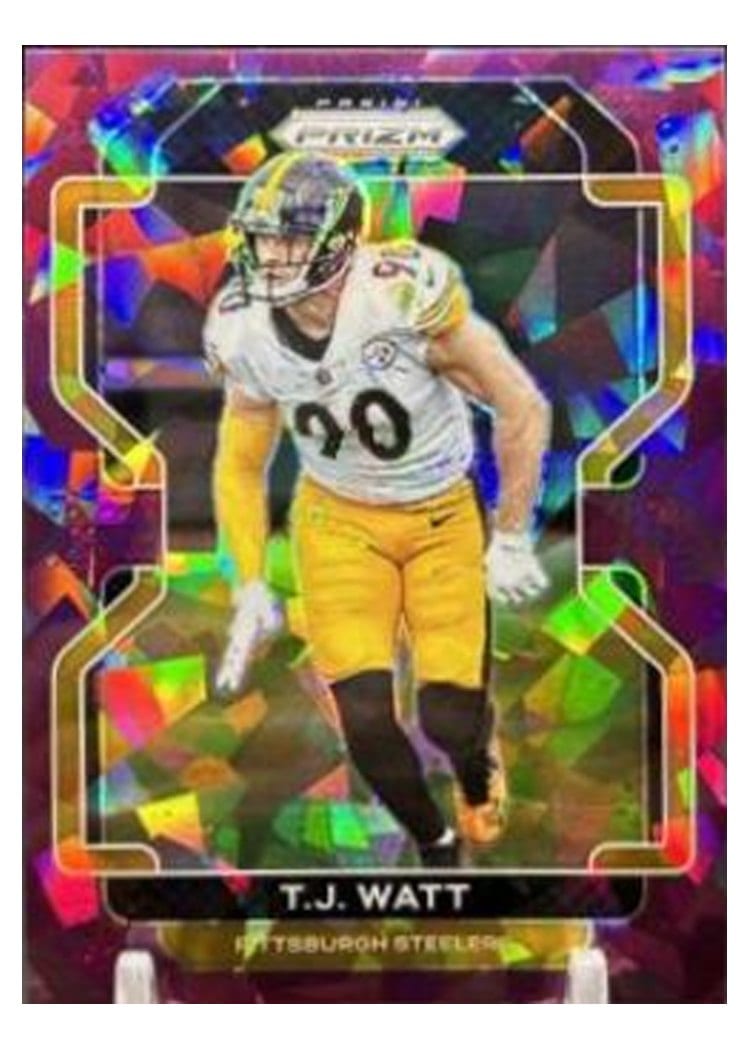 2021 Panini Prizm Base Set T.J. Watt #255 card